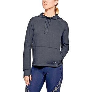 NEW UNDER ARMOUR women's Active sweatshirt hoody black LARGE $120